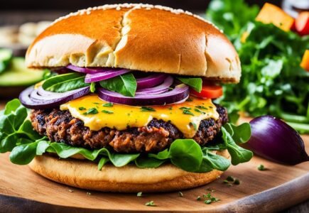 recette burger végétarien simple
