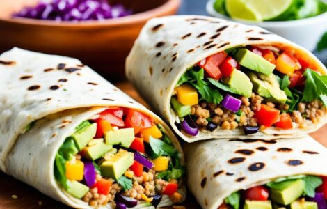 recette burritos végétarien