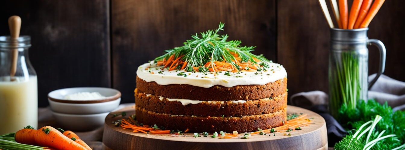 recette cake carotte salé végétarien