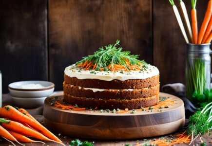 recette cake carotte salé végétarien