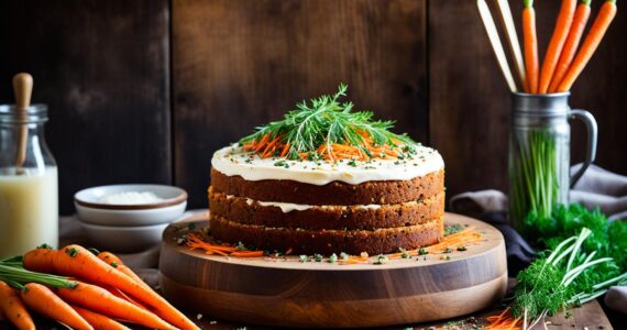 recette cake carotte salé végétarien