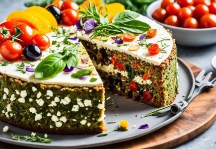 recette cake salé végétarien