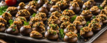 recette champignons farcis végétarien