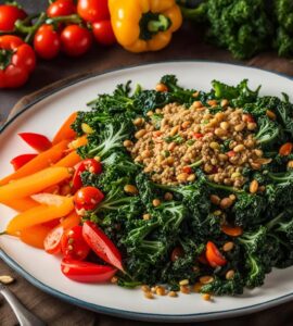 recette chou frisé végétarien