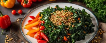 recette chou frisé végétarien
