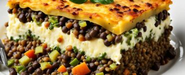 recette hachis parmentier végétarien lentilles