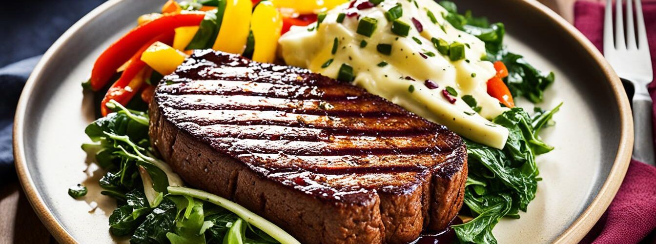 recette steak végétarien haricot rouge