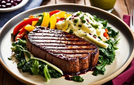 recette steak végétarien haricot rouge