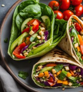recette wrap vegan