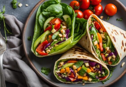 recette wrap vegan