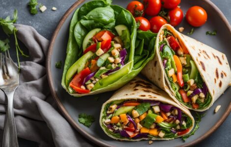 recette wrap vegan