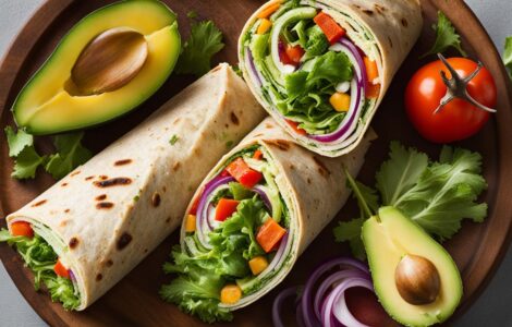 recette wrap végétarien