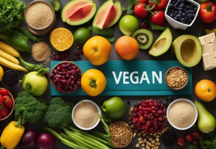 régime vegan menu