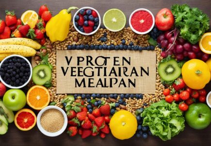 régime végétarien menu