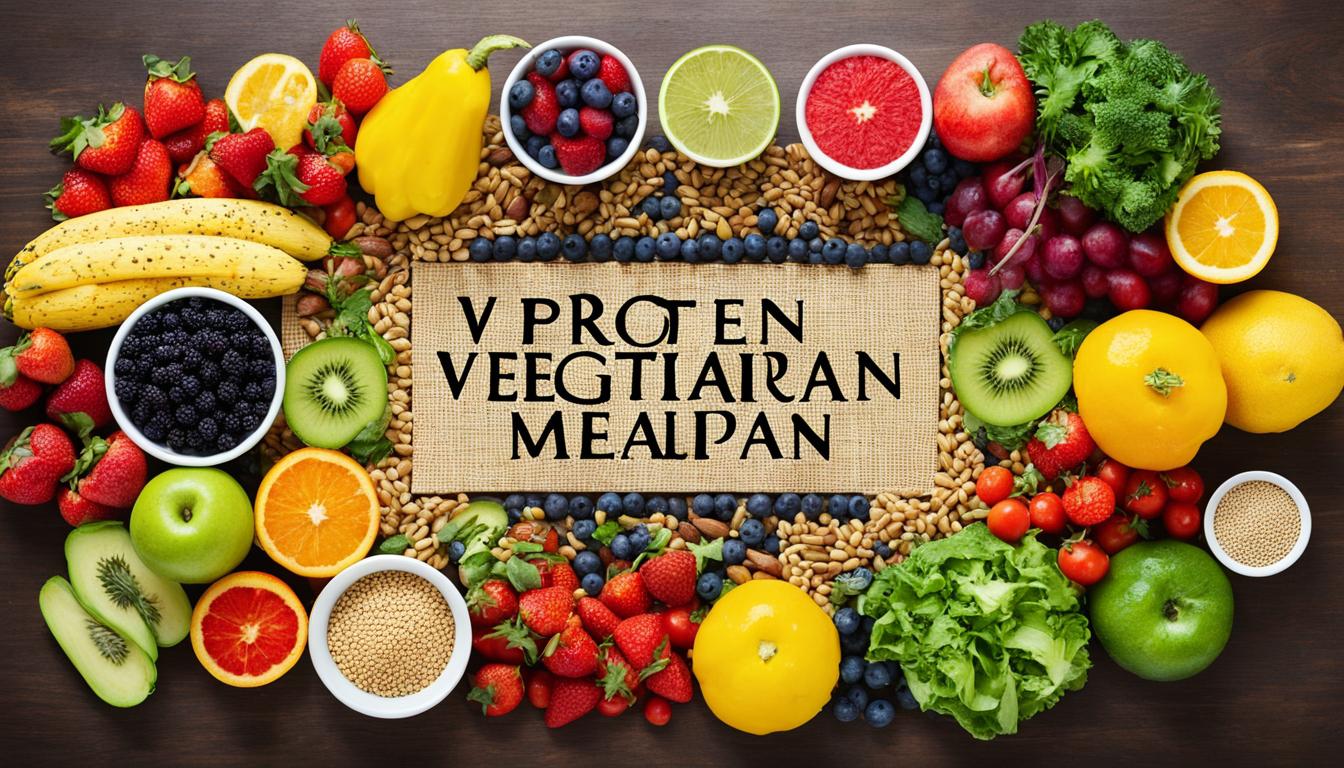 Menu Type pour un Régime Végétarien Équilibré