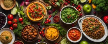 repas de fete vegan