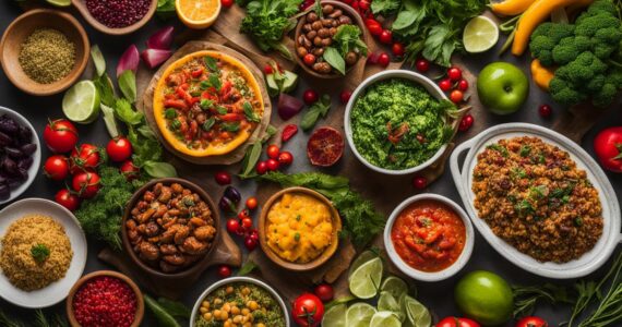repas de fete vegan