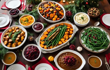 repas de noël végétarien