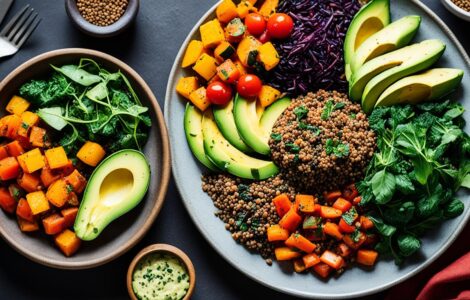 repas vegan complet