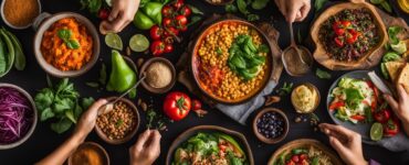 repas vegan entre amis