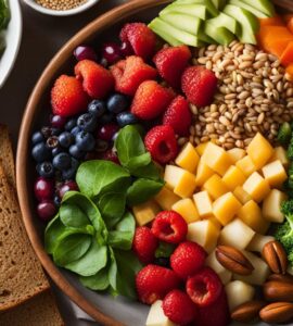 repas végétarien équilibré