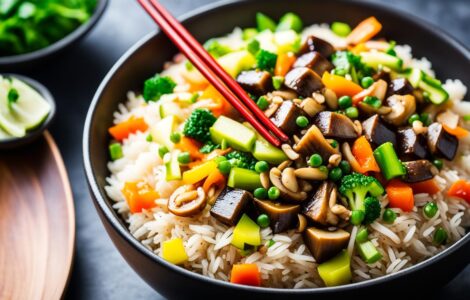 riz cantonais vegan