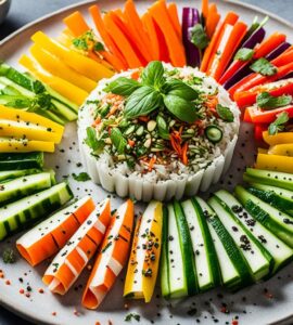 rouleaux de printemps végétarien