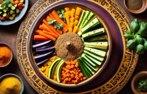 tajine de légumes végétarien