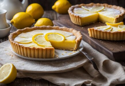 tarte au citron vegan