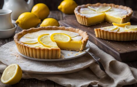 tarte au citron vegan