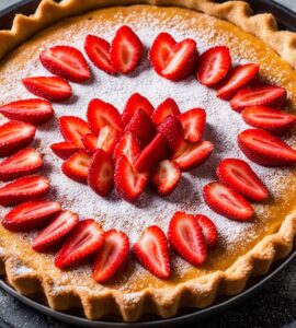 tarte aux fraises vegan