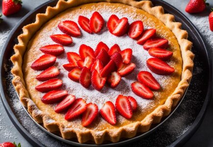 tarte aux fraises vegan