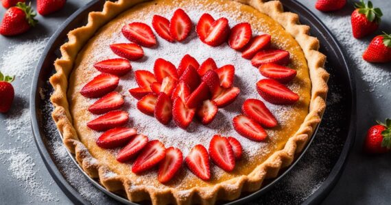 tarte aux fraises vegan