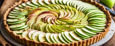 tarte aux pommes vegan
