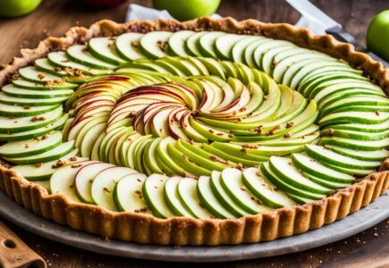 tarte aux pommes vegan