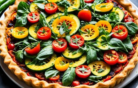tarte salée vegan
