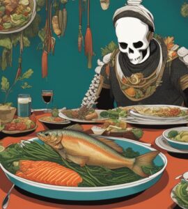 végétarien mange du poisson