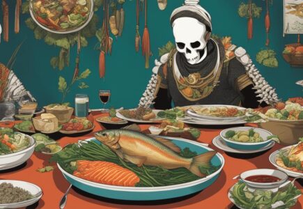 végétarien mange du poisson